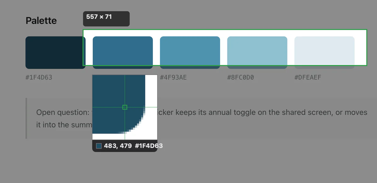 Pixel-exact edges
